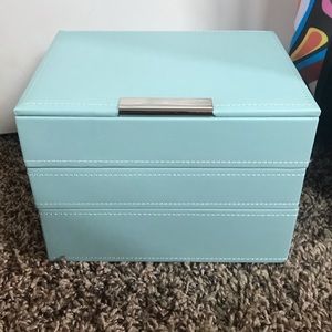 WOLF Stackable Multi-Compartment Jewelry Tray Set